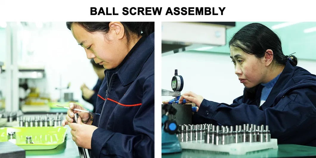 Kgg High Speed Bidirectional Precision Ball Screw for Lathe Machine (SXM Series, Lead: 2mm, Shaft: 6mm)
