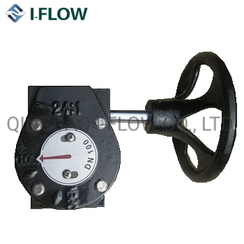 Gear Box for Butterfly Valve Ball Valve in Iron Ss Shell Manual Reduction