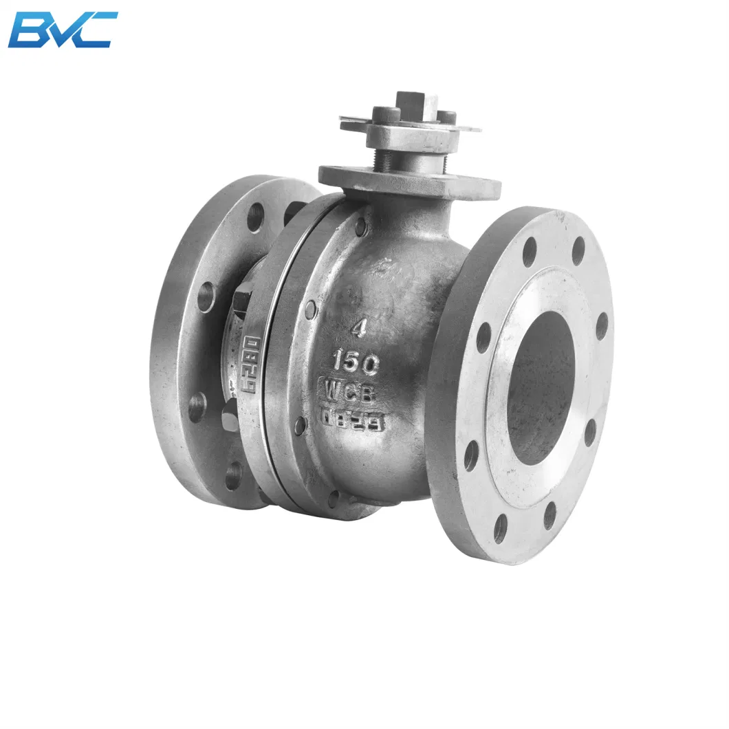API6d Flanged Trunnion Mouted Type High Pressure Carbon Steel Wcb Ball Valve Bola Valvulas