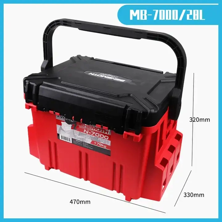Large-Capacity Insertion Rod Design Double-Layer Fishing Tackle Box Ci22720