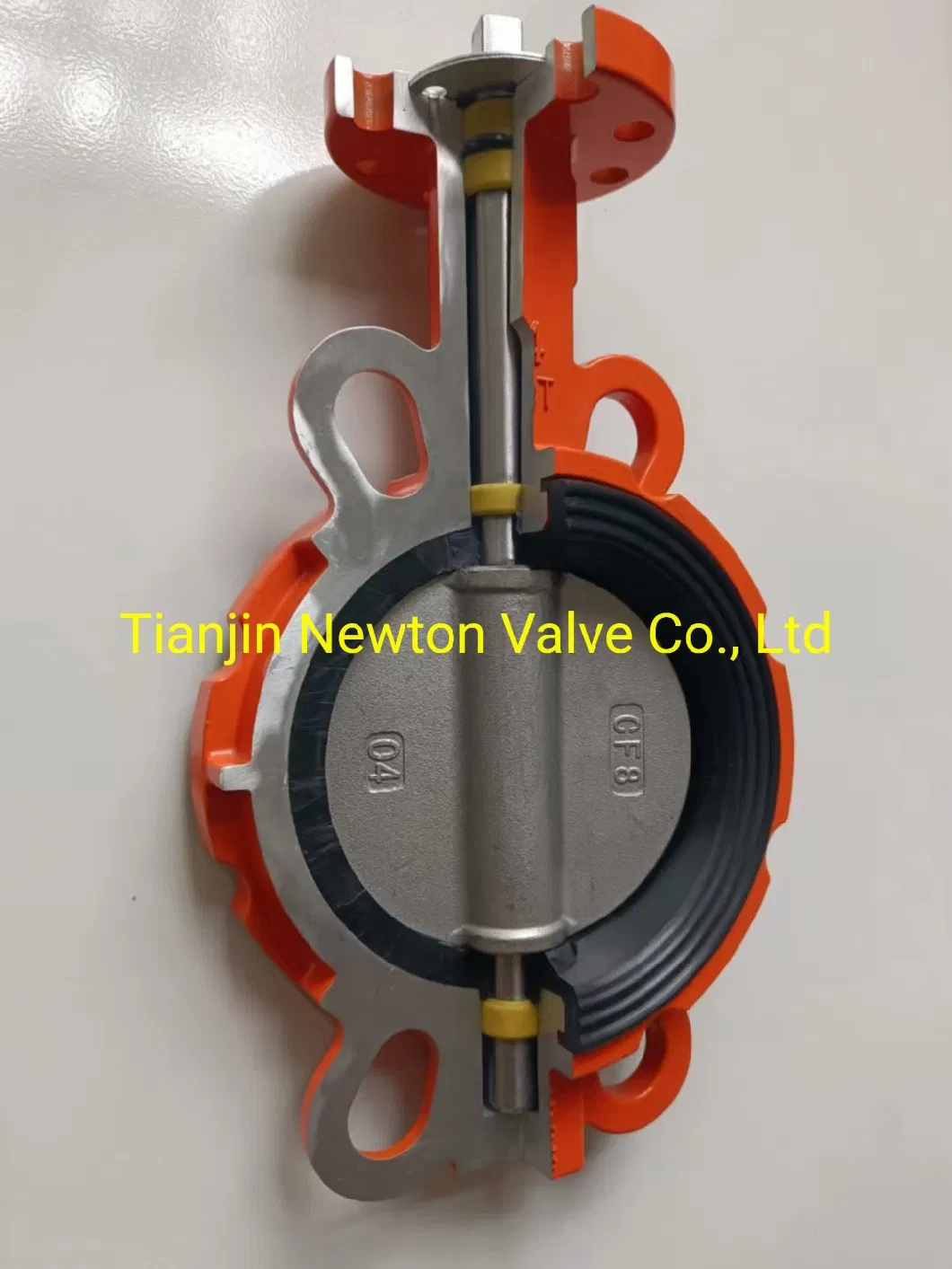 Ductile Cast Iron Carbon Steel Aluminium Alloy Al Bronze Duplex Stainless Steel Ggg40/50 Wcb A216 SS304 SS316 CF8 CF8m CF3 CF3m C954 ADC12 Butterfly Valve