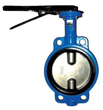 Wafer Butterfly Valve Double Half Shaft with CE Approval