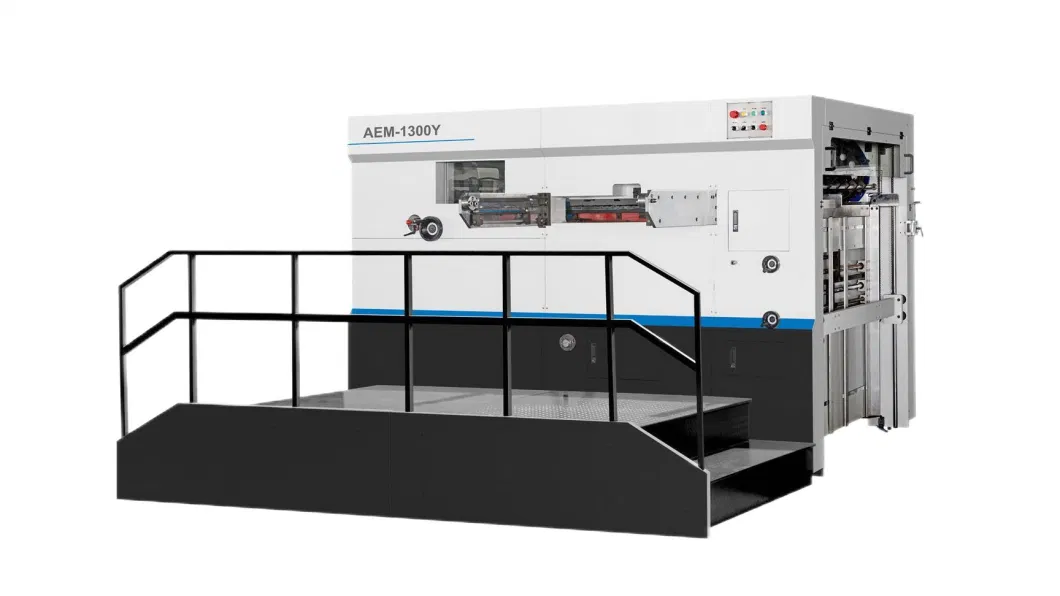 Semi-Automatic Sheet Die Cutting Creasing Machine Price with Stripping