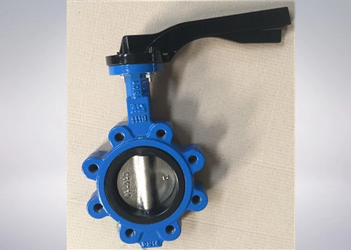 Wafer Butterfly Valve Double Half Shaft with CE Approval