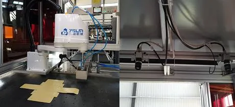 Jewelry Box Shoe Box Production Line Machine with Robot Hand