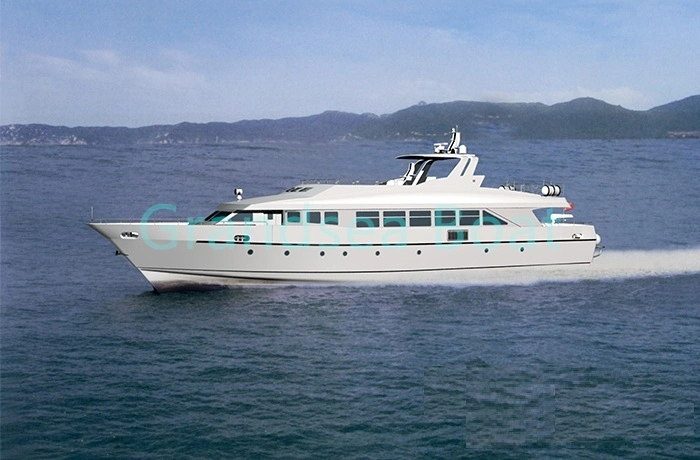 China 32m/ 105FT Monohull Aluminium High Speed Passenger Ferry Boat