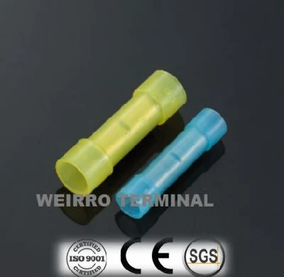  Terminal, Insulated Terminal, Crimp Terminal, Ring Terminal, Vinly Insulated, Cable Terminal, Wire Terminal, Long Full-Insulating Middle Joint (Nylon)