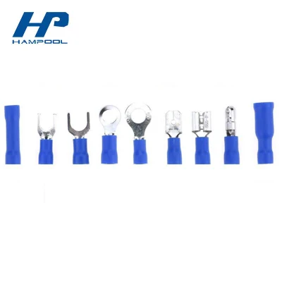 Crimp Terminal Insulationl Cable Terminal Bullet Butt Female Terminal Spade Ring Fork Connector Terminal