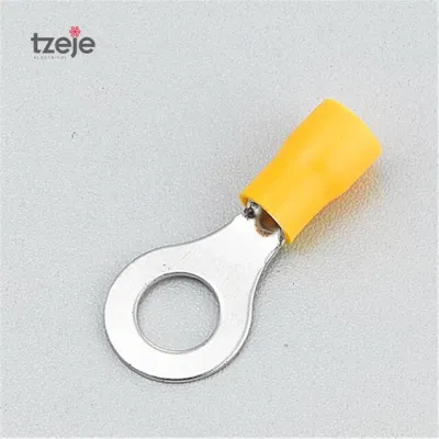  Yellow Copper Cable Lug Ring Type