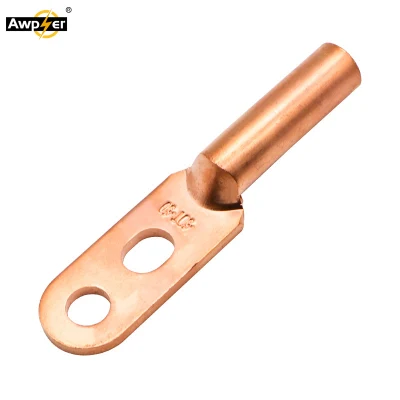 Compression Lug Cable Connector Termination Tin Plated Low Voltage Cables Terminal Lug Type for Copper Connector