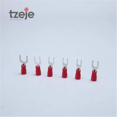 Made in China High Quality Insulated Terminals Sv Type Spade Fork Terminal Lug