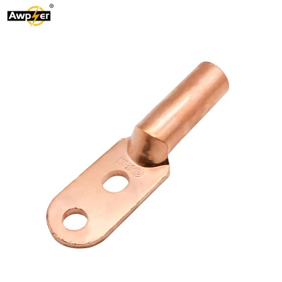  Compression Lug Cable Connector Termination Tin Plated Low Voltage Cables Terminal Lug Type for Copper Connector