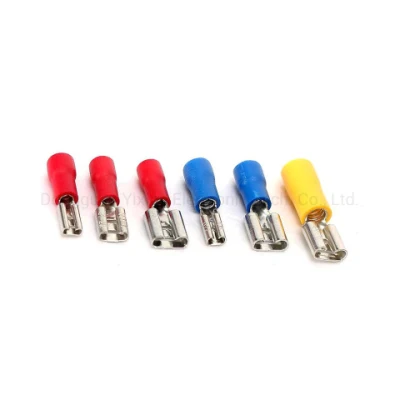 Cable Lug Wire Crimp Connector Round Circle Stamping Terminal Insulated Ring Electric Crimp Terminal