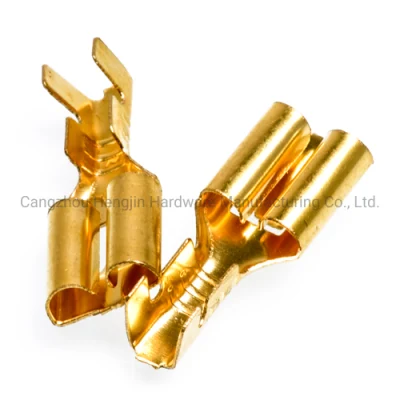  Monthly Deals Customized Tinned Copper Cable Lugs Crimp Type Terminal Lugs