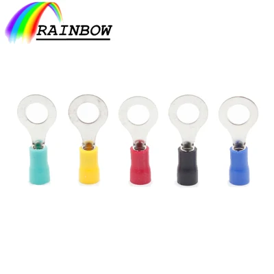 Manufacture Prices Auto Parts AWG14-12 37AMP RV3.5-6/3.5-8 Copper Cable Lug Electric Crimp/ Pre-Insulated Ring Terminals/Connectors