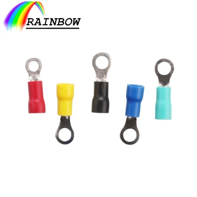 Manufacture Prices Auto Parts AWG14-12 37AMP RV3.5-6/3.5-8 Copper Cable Lug Electric Crimp/ Pre-Insulated Ring Terminals/Connectors