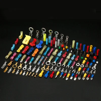 Yellow Vinyl Brass Crimp Cable Disconnects Waterproof Insulated Bullet Female Joint Wire Connector