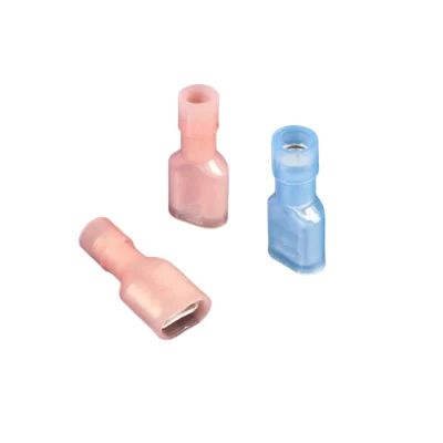  Fdfn Series Nylon Female Fully Insulated Connector Brass Cable Lug Tin Plating Insulated Crimp Terminal