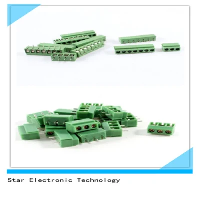 5.0mm Pitch PCB Screw Mount Terminal Block Connector 8A 250V