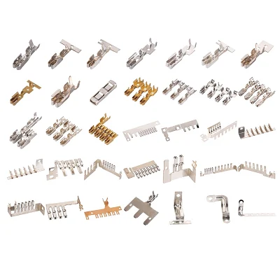  High Quality Non-Insulated Cable Brass Silver Plated Wire Connectors Welding PCB Terminals