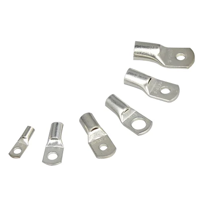 Electric Specification Copper Round Tube Connector Ring Type Crimp Terminal Cable Lugs