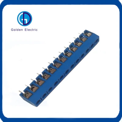 3 Pin 5mm Pitch PCB Screw Mount Type Terminal Block Connector
