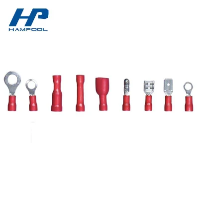 Factory Supply Insulated Ring Fork Pin Blade Flag Bullet Wire Connectors Terminals