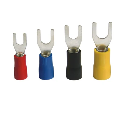 Fork Type Nylon Insulated Cold End Wire Cramp Terminals