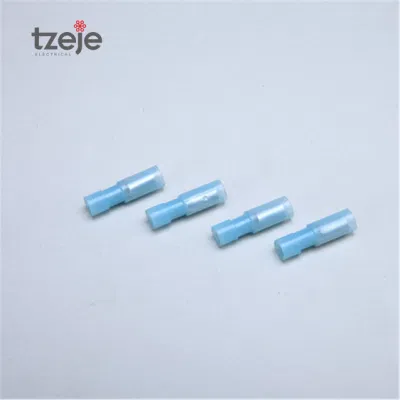 Brass Welding Connector Cold Press Nylon Bullet Female Terminals Frfny