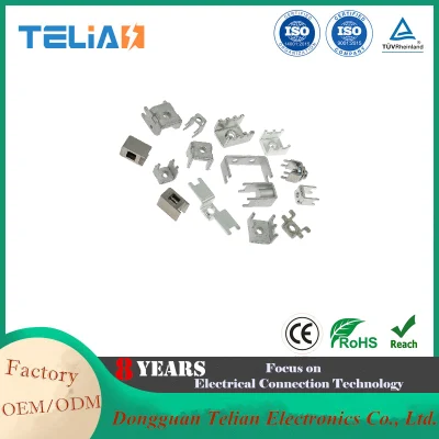  Soldering Terminal M3 Tin Plated Pure Copper Tinned Screw Terminal 4 Pins PCB Wire Connector Welding Tab Terminal