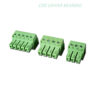 Electrical Brass 12pole 10A PCB Terminal Blocks Shrapnel 14 Wire Terminals