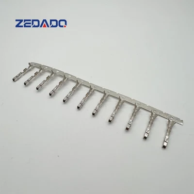 Tp105-00100 Auto Crimp Terminal Phosphor Copper Crimp Tin Plated Brass Wire Harness Terminal