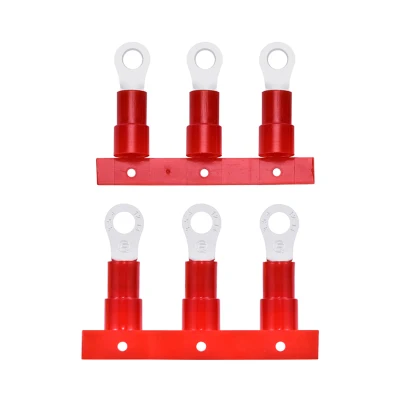 Pre-Insulated Ring Terminals Wire Crimp Copper Lug
