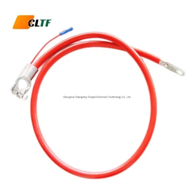 Custom Ring Terminal Power Supply Cable Connector Wiring Harness