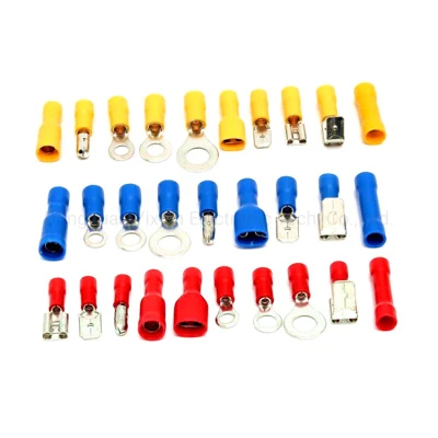 Cable Lug Wire Crimp Connector Round Circle Stamping Terminal Insulated Ring Electric Crimp Terminal