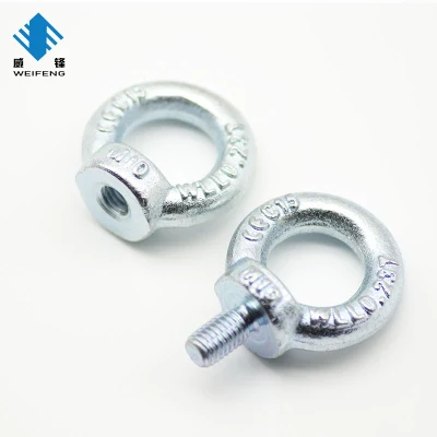  Factory Price Q235 Zinc Plated Bulk Packing DIN582 DIN580 Ring Screw