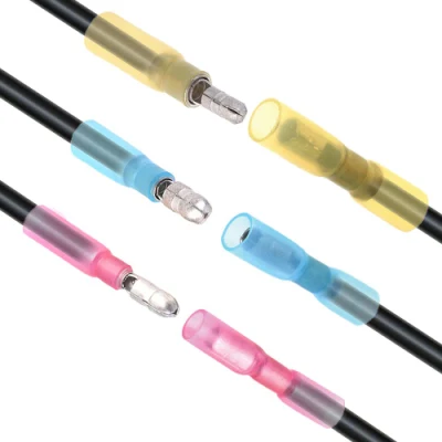  Hampool High Quality Waterproof Wire Splice Cable Terminals Crimp Heat Shrink Wire Connectors