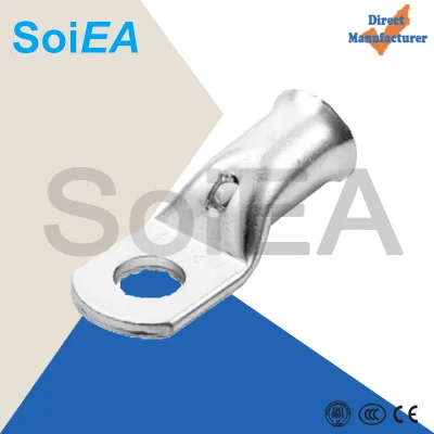 AWG Crimp Pure Copper Tubular Wire Ring Terminal Lugs OEM Battery Cable Ends Connectors Lugs Terminal