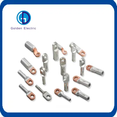 Sc Tinned Plated Brass Copper Bimetallic Welding Automotive Round Ring Tubular Battery Wire Crimp Cable Lug Connectors Terminals