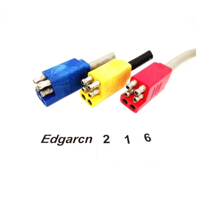 Mpd Series Male and Female Bullet Connector Terminal Molded 2 Pin Cable Edgarcn 807
