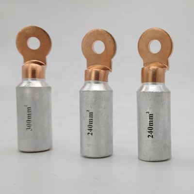  Dtl-2 Electric Ring Lug Cable Types Terminal Connector Copper and Aluminum Cable Bimetallic Lugs