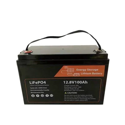 12V 100ah 200ah 300ah 400ah Solar System Backup Power Safety LiFePO4 Battery