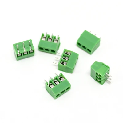 5.0mm Pitch PCB Screw Mount Terminal Block Connector 8A 250V