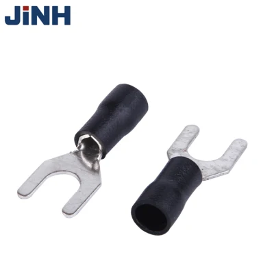 Fork Type Insulated Cold Pressed Spade Terminals