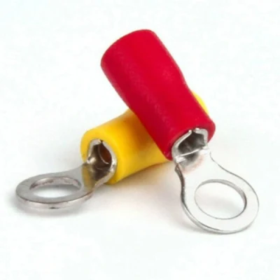 Four Color Plating Tin Insulated Spade Fork Cable Lug Terminals