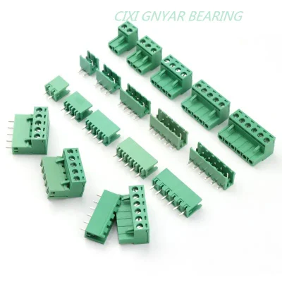 Electrical Brass 12pole 10A PCB Terminal Blocks Shrapnel 14 Wire Terminals