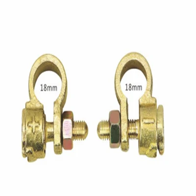  Car Boat Van Positive Negative Battery Terminal Top Post Battery Terminal Ends with Copper Plate