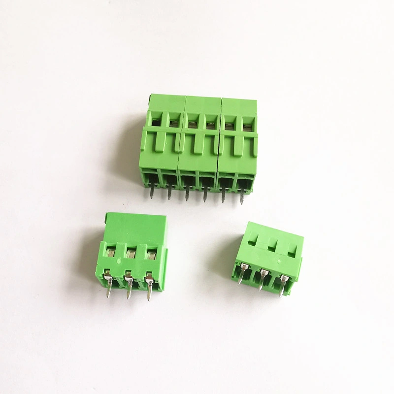 6-Pin 5PCS 2.54mm Pitch Panel PCB Mount Screw Terminal Block Connector Dt