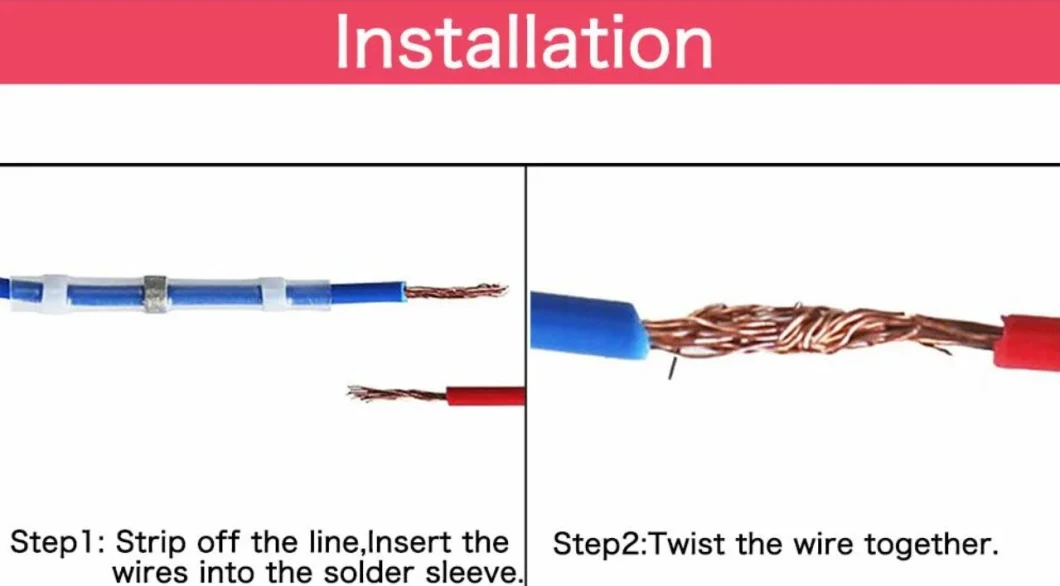 Good Sale in Supermarket Electrical with Heat Shrink Solder Sleeve Wire Shield Terminals