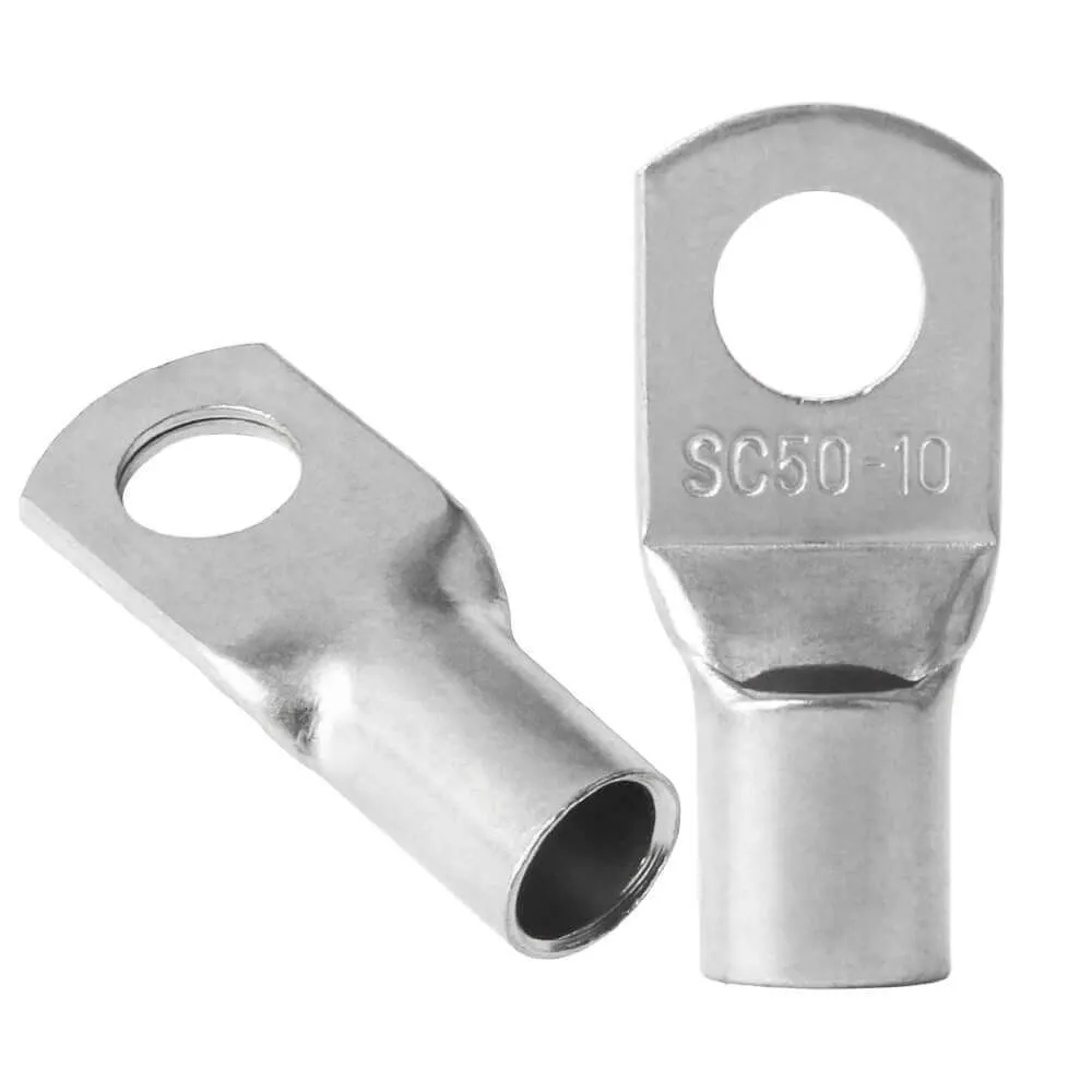 Custom Staamping Parts Cable Tubular Clip Copper Tube Terminals Terminal Battery Welding Cable Lug Ring Crimp